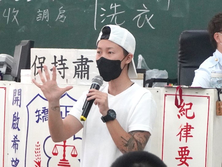 金老師生動活潑的分享創業甘苦